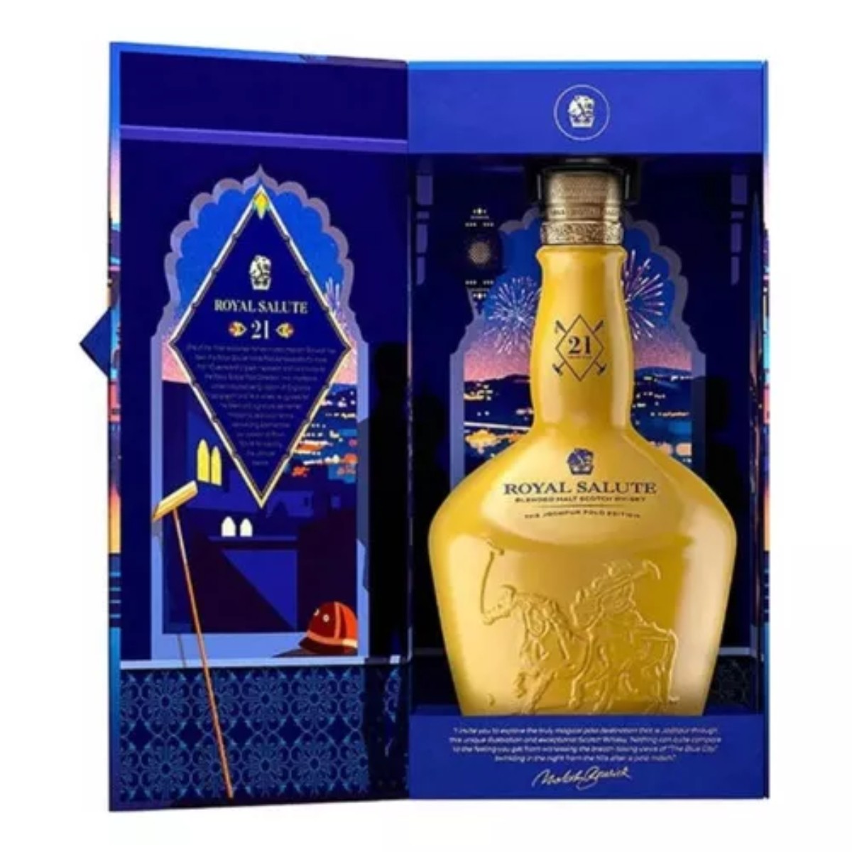 Whisky Royal Salute Jodhpur Polo 700ml