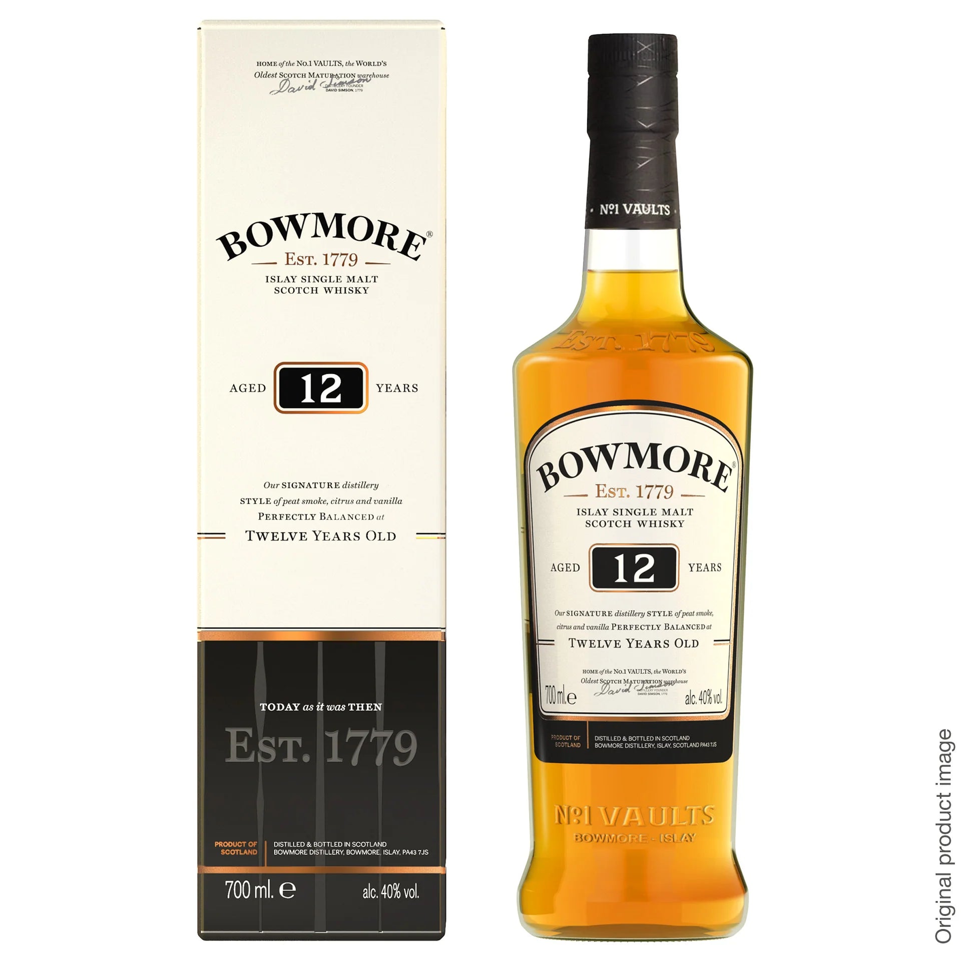 Whisky Escocês Bowmore 12 anos 750ml