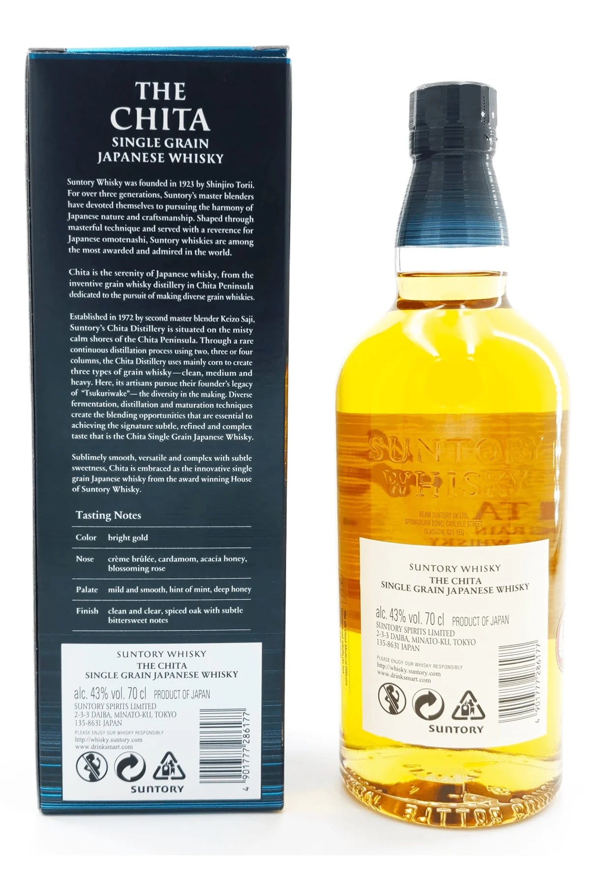 Whisky Japonês Suntory Chita 700 ml