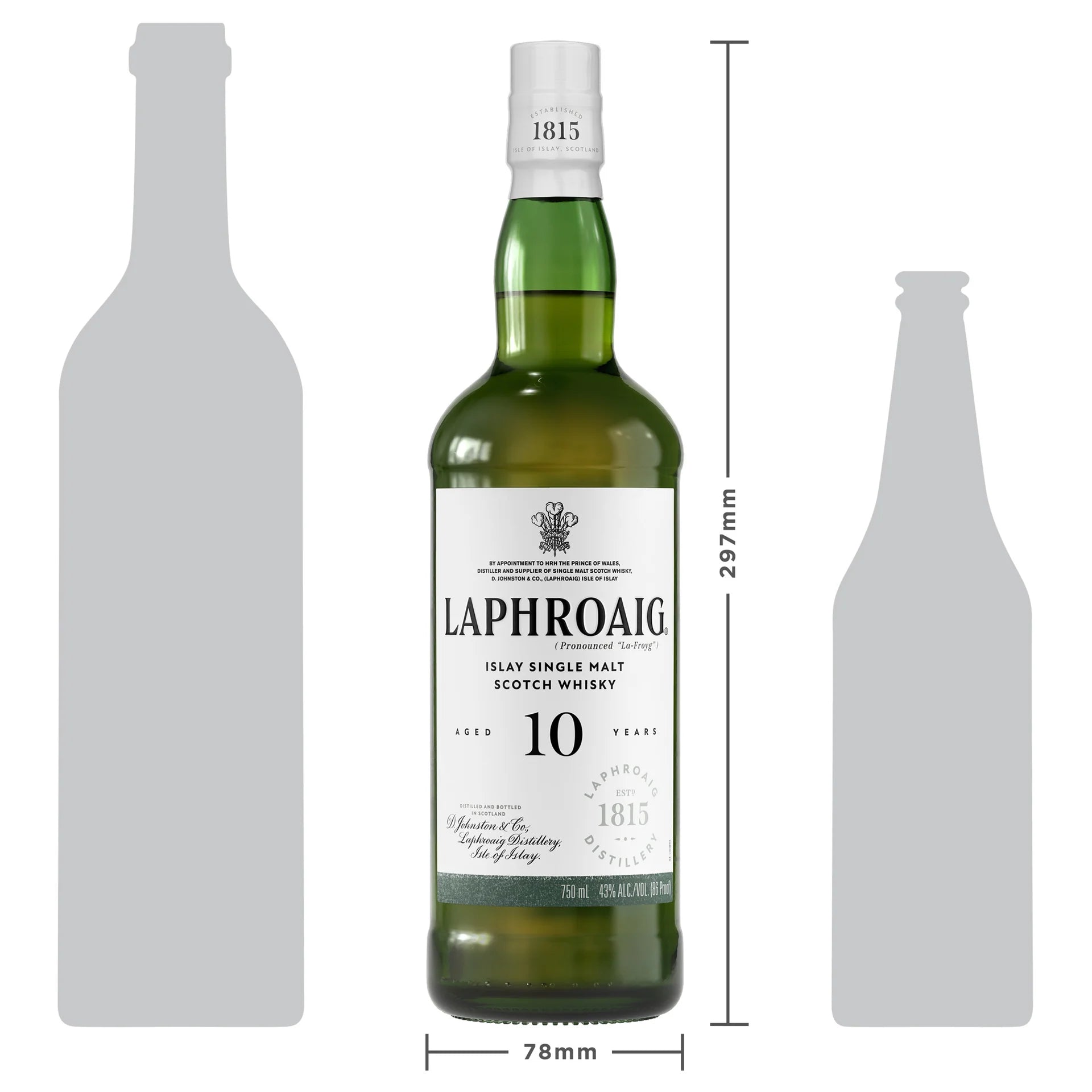 Whisky Escocês Laphroaig 10 anos 750 ml