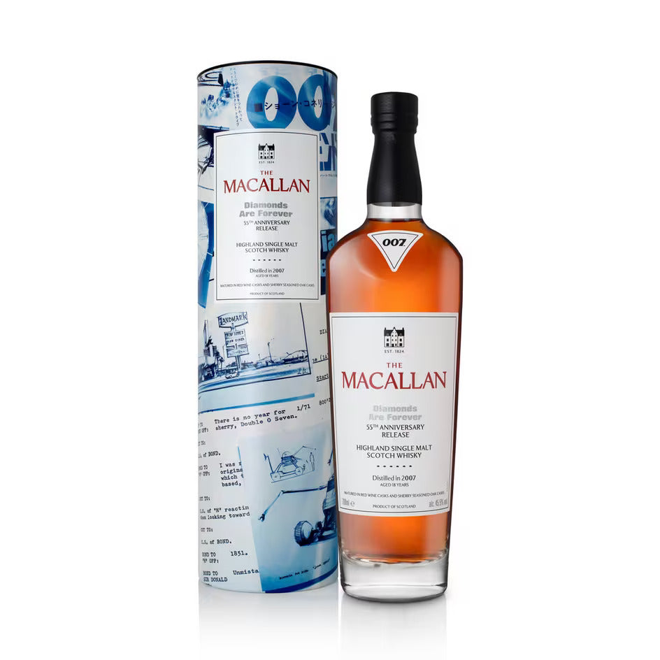 Whisky Macallan 007 Diamonds Are Forever 55th Anniversary Release 700ml