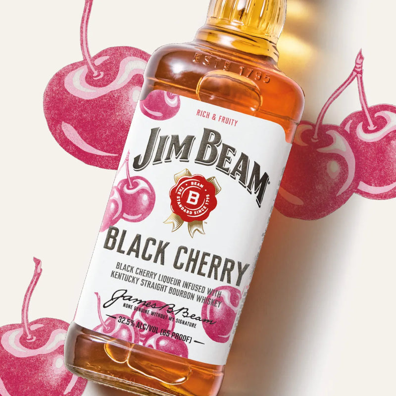 Licor Black Cherry Jim Beam 1l