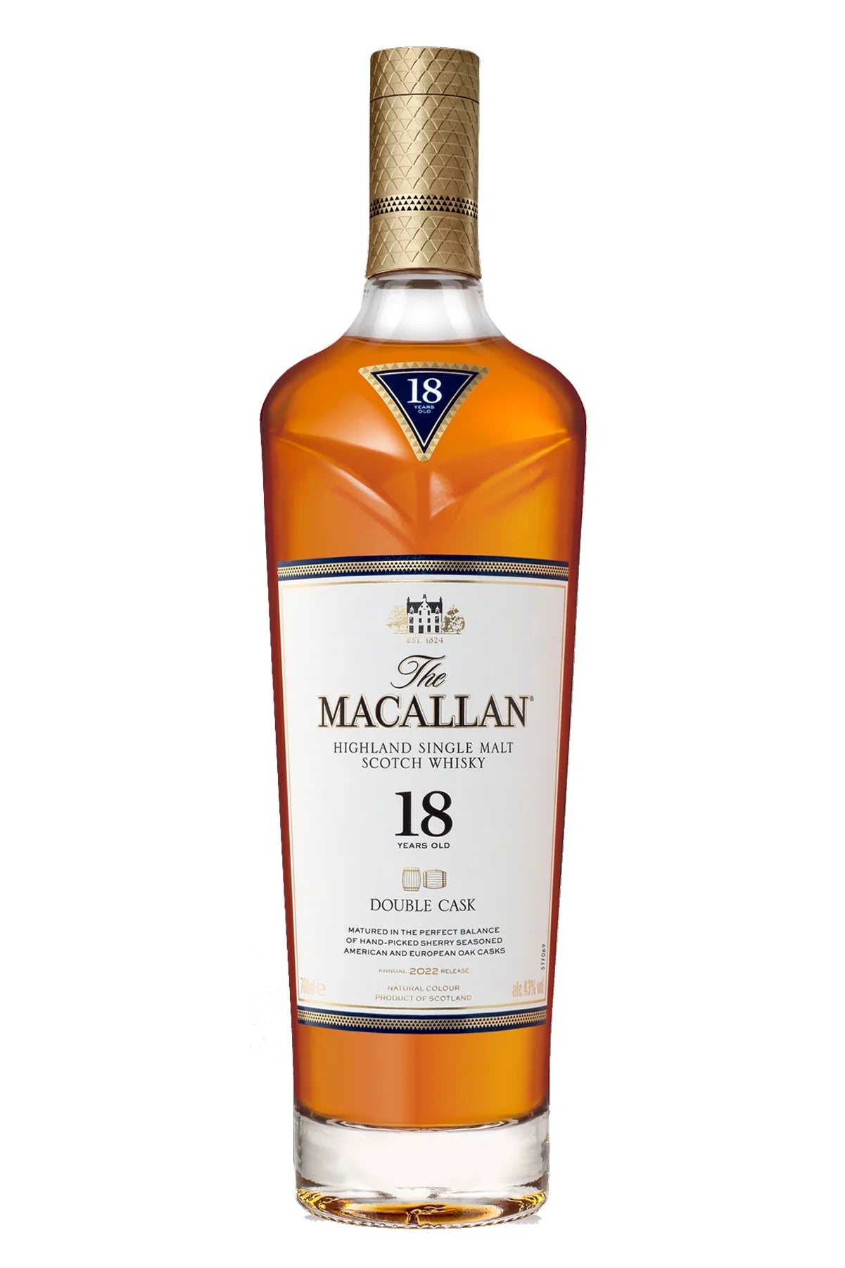 Whisky Macallan Double Cask 18 Anos 700ml