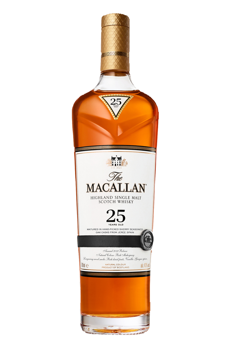 Whisky Macallan Sherry Oak Cask 25 Anos 700ml