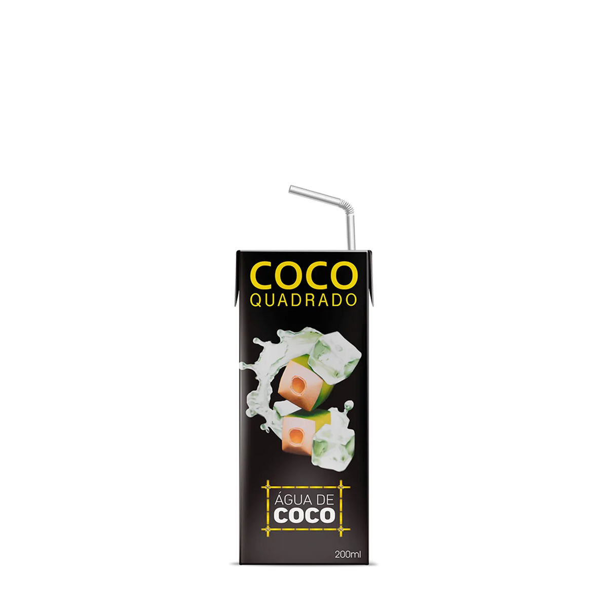 Água de Coco Coco Quadrado Tradicional Cx 27 x 200ml
