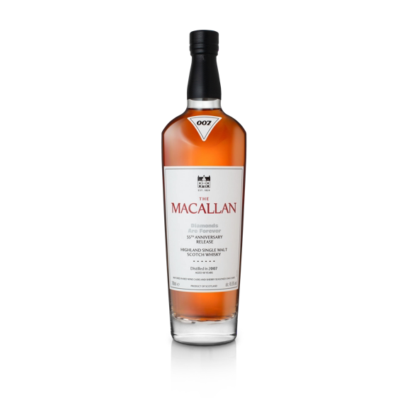 Whisky Macallan 007 Diamonds Are Forever 55th Anniversary Release 700ml