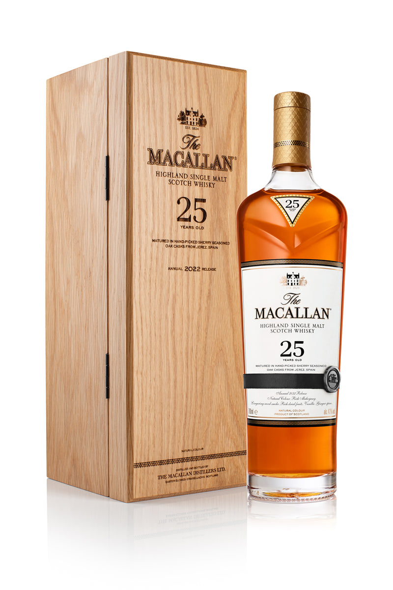 Whisky Macallan Sherry Oak Cask 25 Anos 700ml