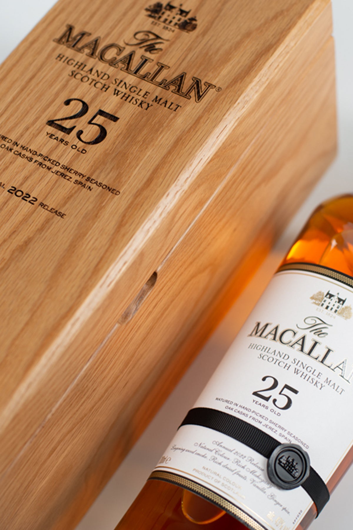 Whisky Macallan Sherry Oak Cask 25 Anos 700ml