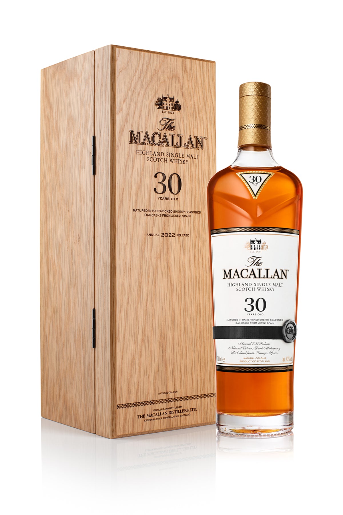 Whisky Macallan Sherry Oak Cask 30 Anos 700ml