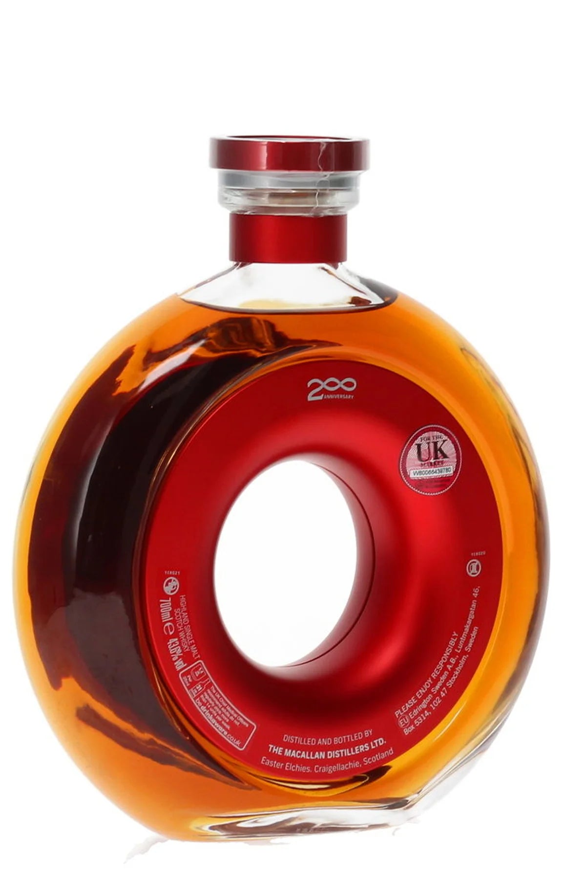 Whisky Macallan Time: Space Mastery 700ml - Edição Especial 200 Anos