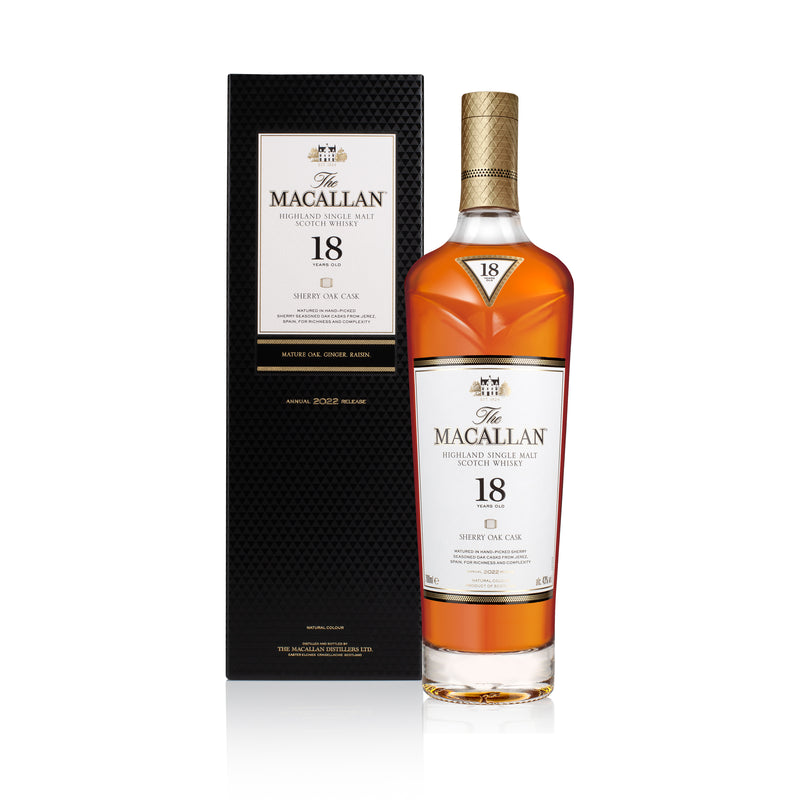 Whisky Macallan Sherry Oak Cask 18 Anos 700ml