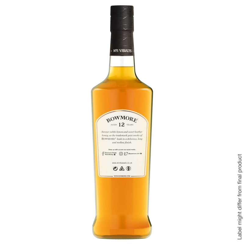 Whisky Escocês Bowmore 12 anos 750ml