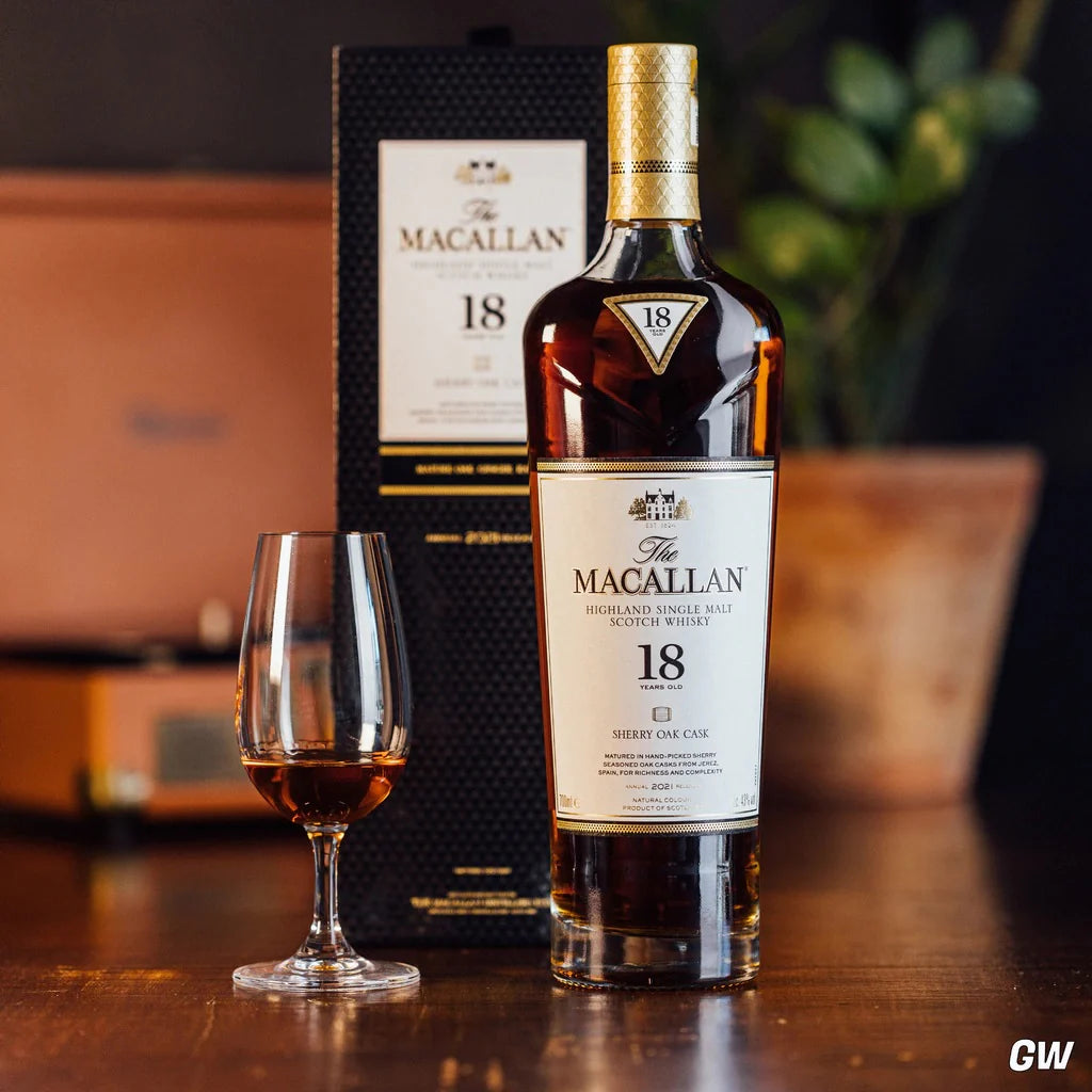 Whisky Macallan Sherry Oak Cask 18 Anos 700ml